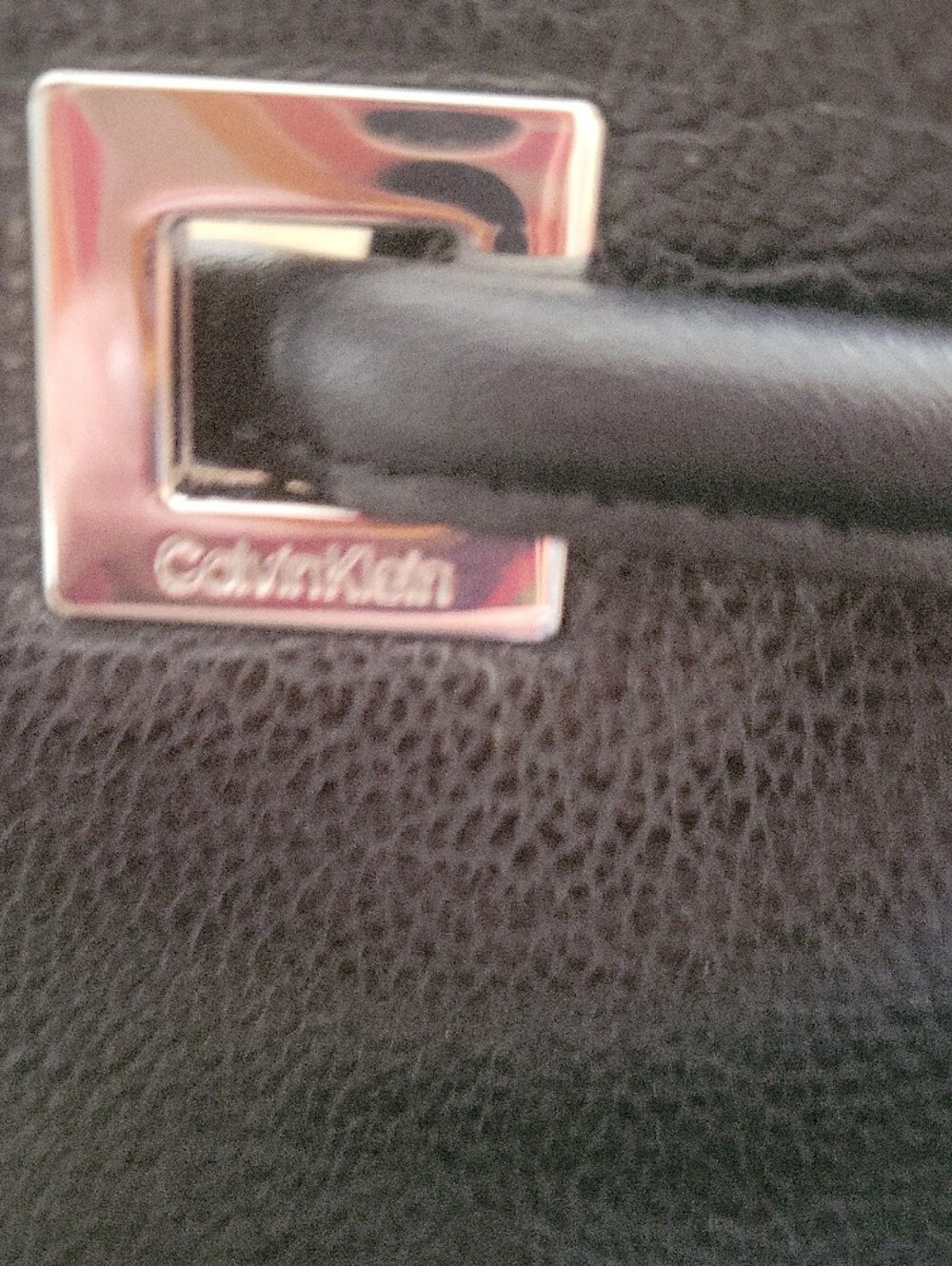 Calvin Klein Black Bucket Shoulder Bag with Drawstring - Picture 8 of 9